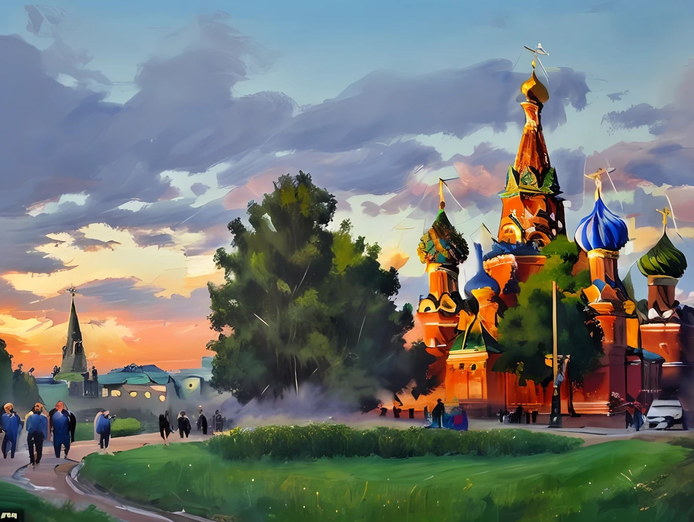 성. 모스크바 붉은 광장의 바실리 성당