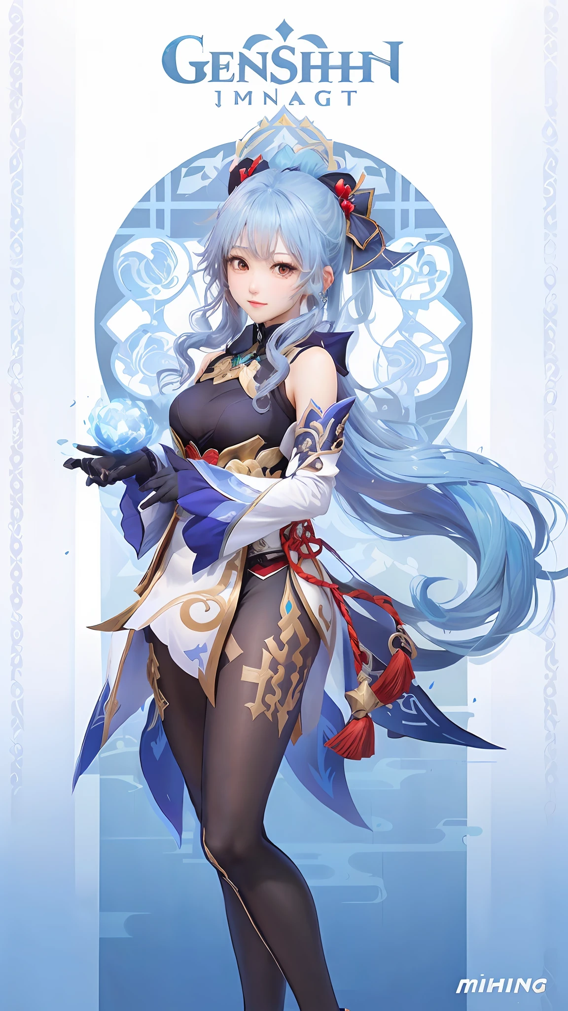 um close up de uma mulher em um traje com uma espada, Keqing por Impacto Genshin, Genshin, O impacto de Ayaka Genshin, Zhongli, Impacto Genshin, Personagem Impacto Genshin, ayaka jogo genshin impacto, Xianxia de corpo inteiro, portrait knights of zodiac girl, Aqua, Konosuba, arte detalhada Onmyoji, 4k