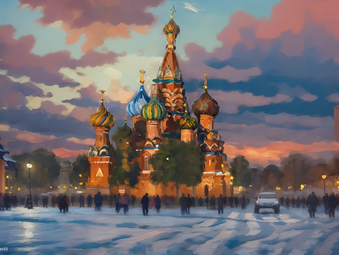 赤の広場モスクワ