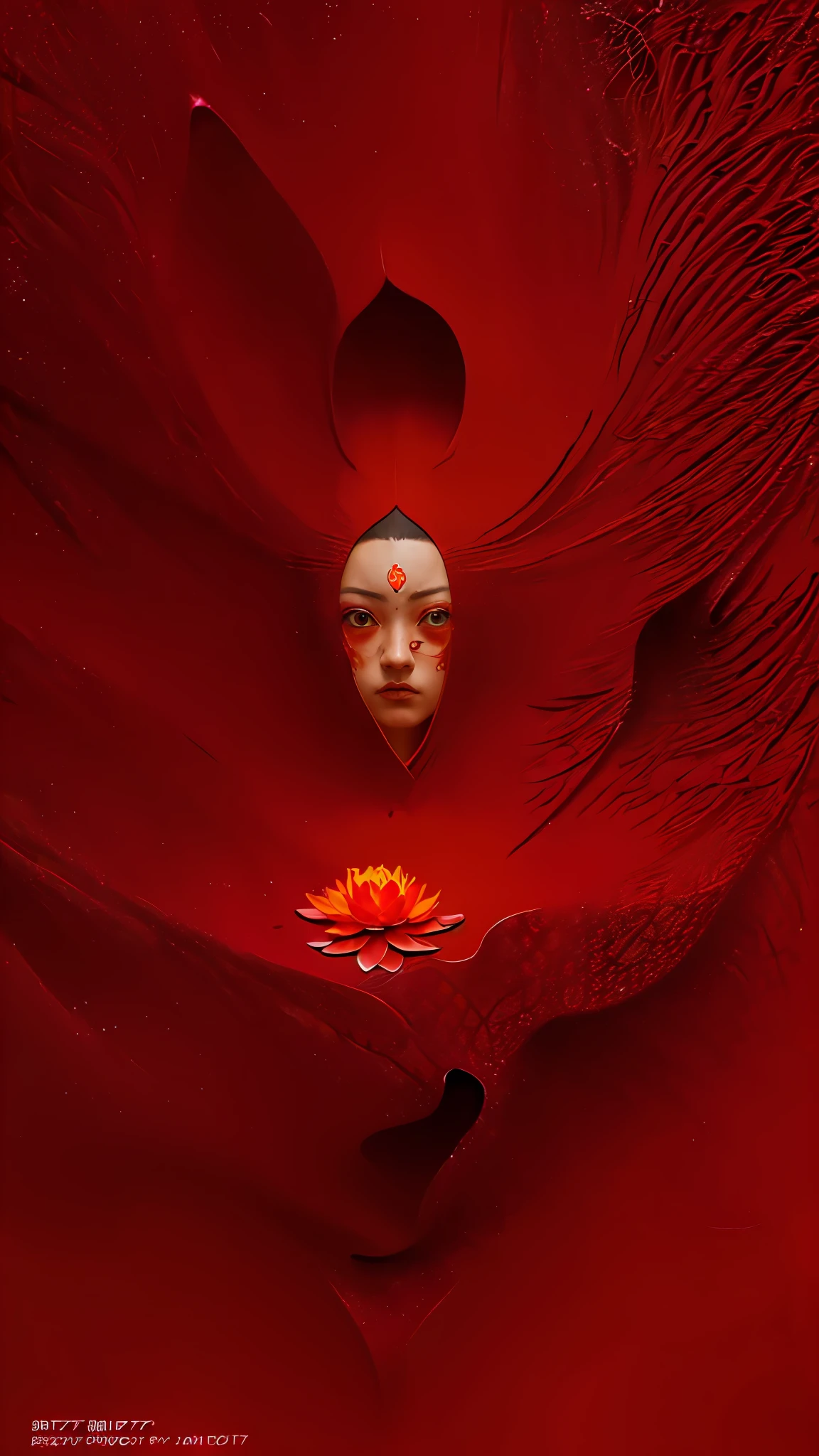 (((thousand red lotus)))+official art, unity 8k wallpaper, ultra detailed, beautiful and aesthetic, masterpiece, best quality, (zentangle, mandala, tangle, entangle), (fractal art:1.3) , 1girl, red flowers,  extremely detailed, dynamic angle, cowboyshot, the most beautiful form of chaos, elegant, a brutalist designed, vivid colours, romanticism, by james jean, roby dwi antono, ross tran, francis bacon, michal mraz, adrian ghenie, petra cortright, gerhard richter, takato yamamoto, ashley wood, atmospheric