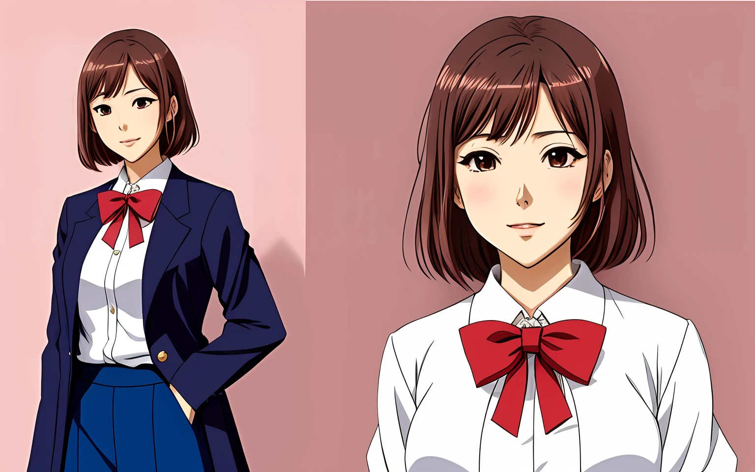 Anime Character Prompt Chisato Hasegawa The Elegant And Wise Teacher With A Warm Hearted