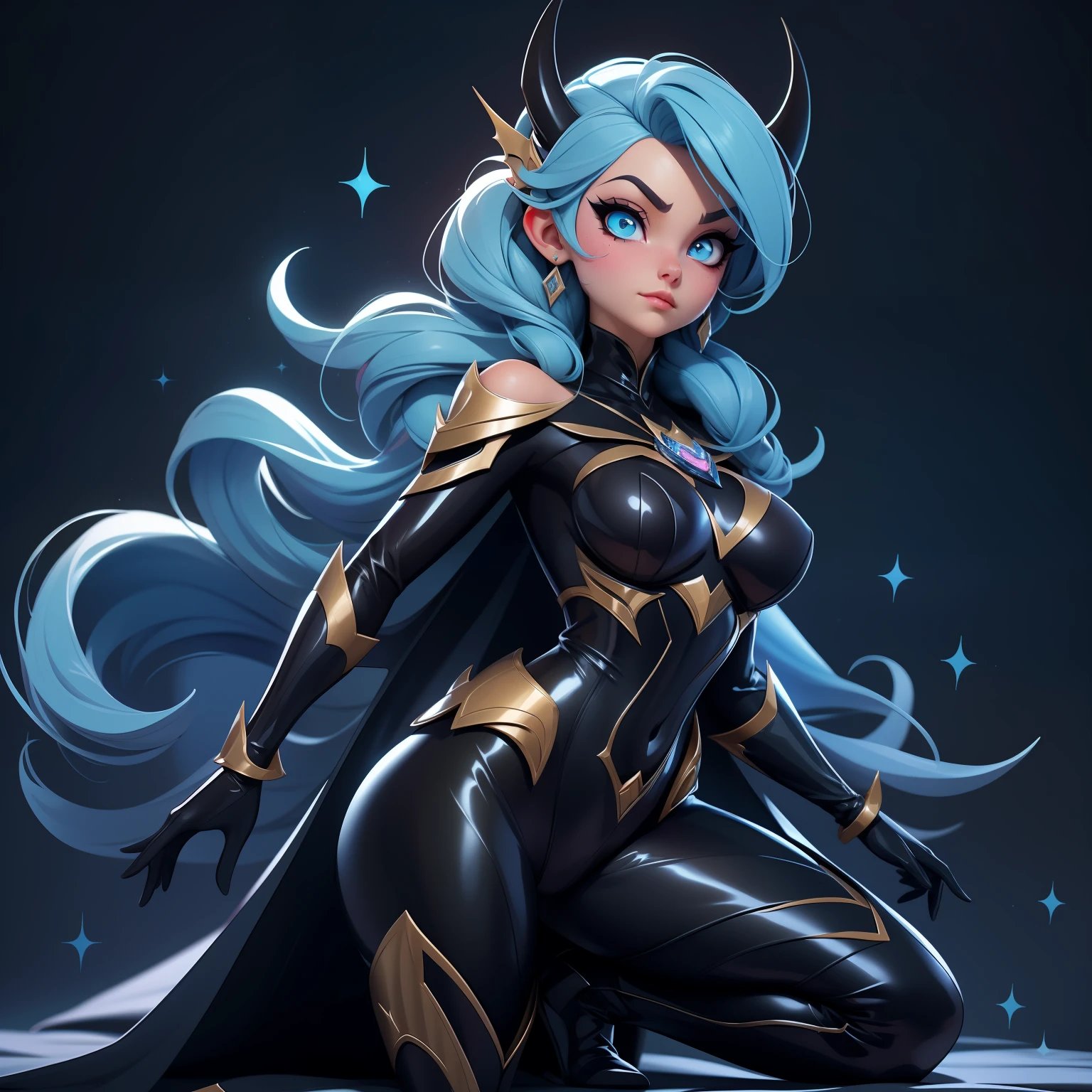 Elsa-Batman Fusion, Batman-Kleidung, Elsas Haare, schmelzen, 1 Mädchen, Schwarzer Latex-Body, Schön, (Masterteil:1.2), (Bessere Qualität:1.2), ((Kampfpose)), ((Schlachtfeld)), filmisch, perfekte Augen, perfekte Haut, Perfekte Beleuchtung, Lächeln, Licht, kor, strukturierte Haut, Detail, Schönheit, Wunder, ultradetailliert, Perfektes Gesicht