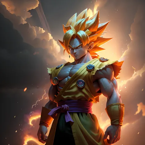 dragon ball z wallpapers dragon ball z wallpapers dragon ball z wallpapers,  super saiyan, super saiyan goku, badass anime 8 k, hd artwork - SeaArt AI