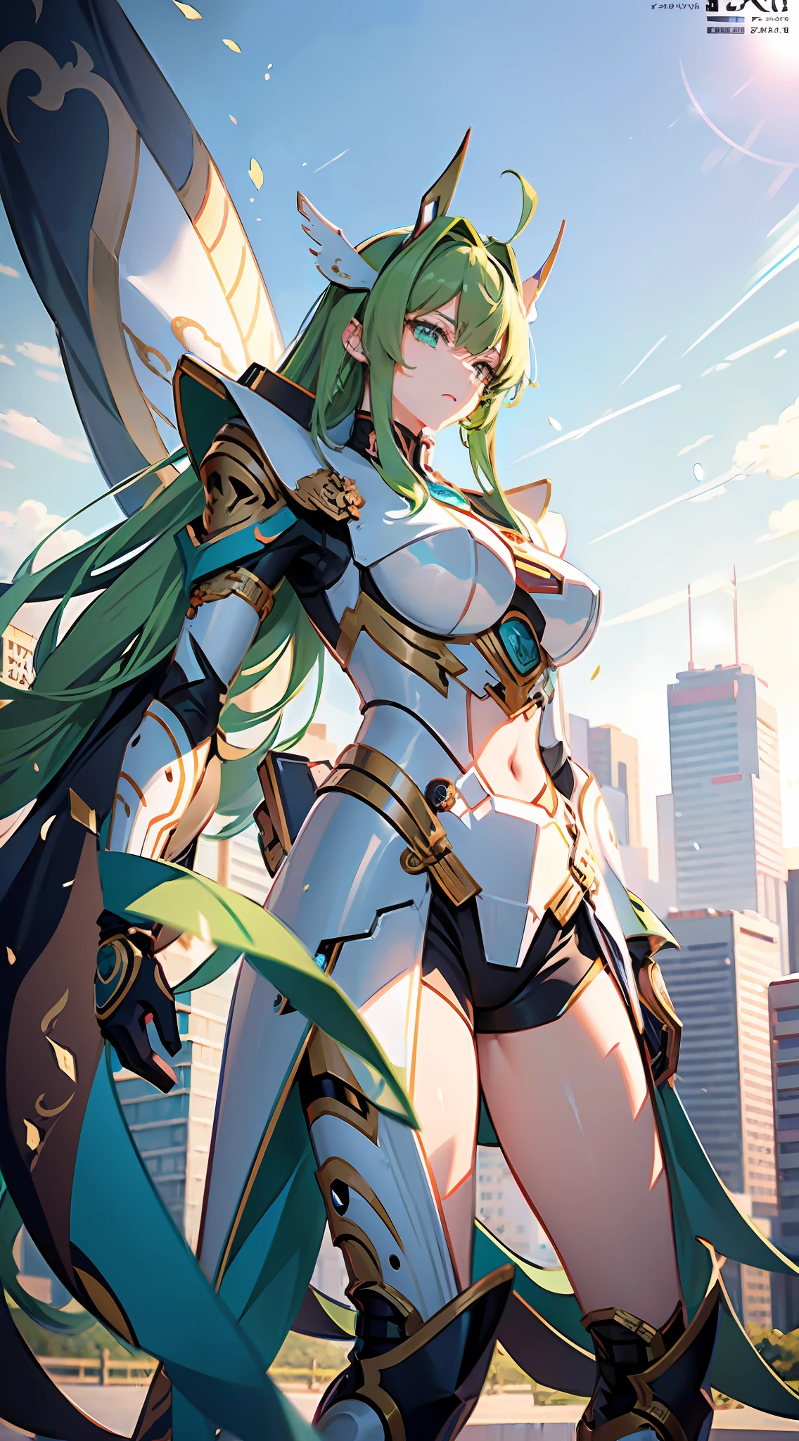 Xuanwu，casca de tartaruga，verde，Um grande robô fica em uma plataforma，Mecha Feminina， o melhor papel de parede de anime 4k konachan， arte digital detalhada de anime， estética de mecha de anime， arte detalhada de anime， Arte detalhada do anime， Papéis de parede de anime 4k， papel de parede de anime 4K， arte digital avançada de anime， Papel de parede de anime 4K， Badass anime 8 K， Papel de parede de arte anime 4k， papel de parede de arte de anime 4k