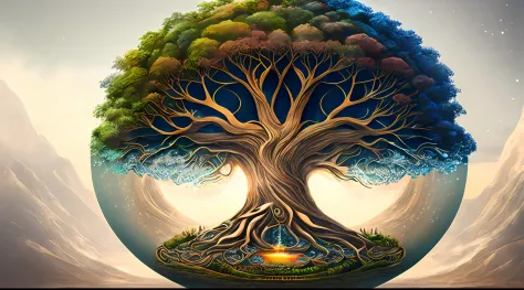 Yggdrasil the world tree