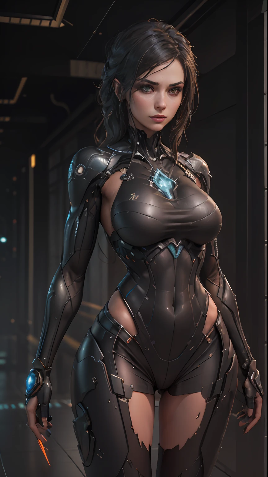 （（best qualtiy））， （（tmasterpiece））， （A detailed：1.4）， 3D， Beautiful images of cyberpunk women， HDR（HighDynamicRange），Ray traching，NVIDIA RTX，Hyper-Resolution，Unreal 5，sub surface scattering，PBR textures，Post-processing，Anisotropic filtering，depth of fields，Maximum clarity and sharpnesany-Layer Textures，Albedo e mapas Speculares，Surface Coloring，Accurate simulation of light-material interactions，perfectly proportions，rendering by octane，twotonelighting，Wide aperture，Low ISO，White balance，trichotomy，8K RAW，Frozen transparent nano set