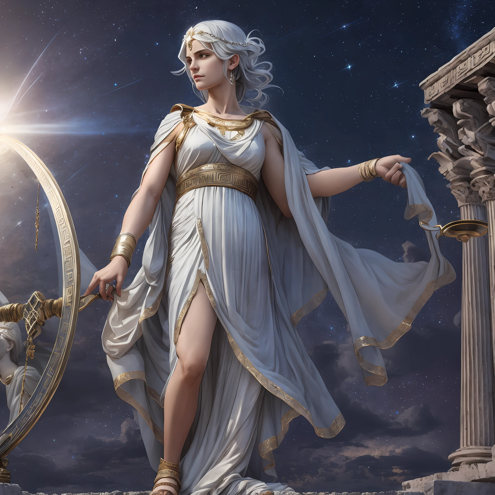 greek goddess of justice and m - SeaArt AI