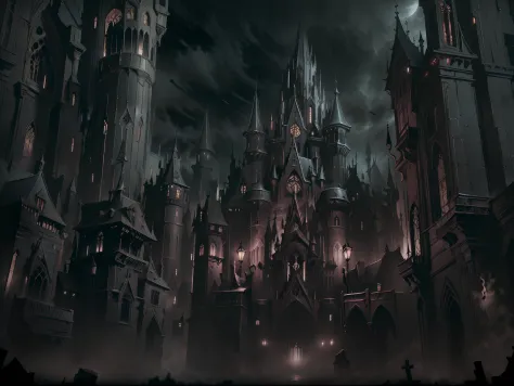 dark castle environment, gothic castle, dark castle background, medieval dark fantasy, dark fantasy style, dark fantasy artwork,...