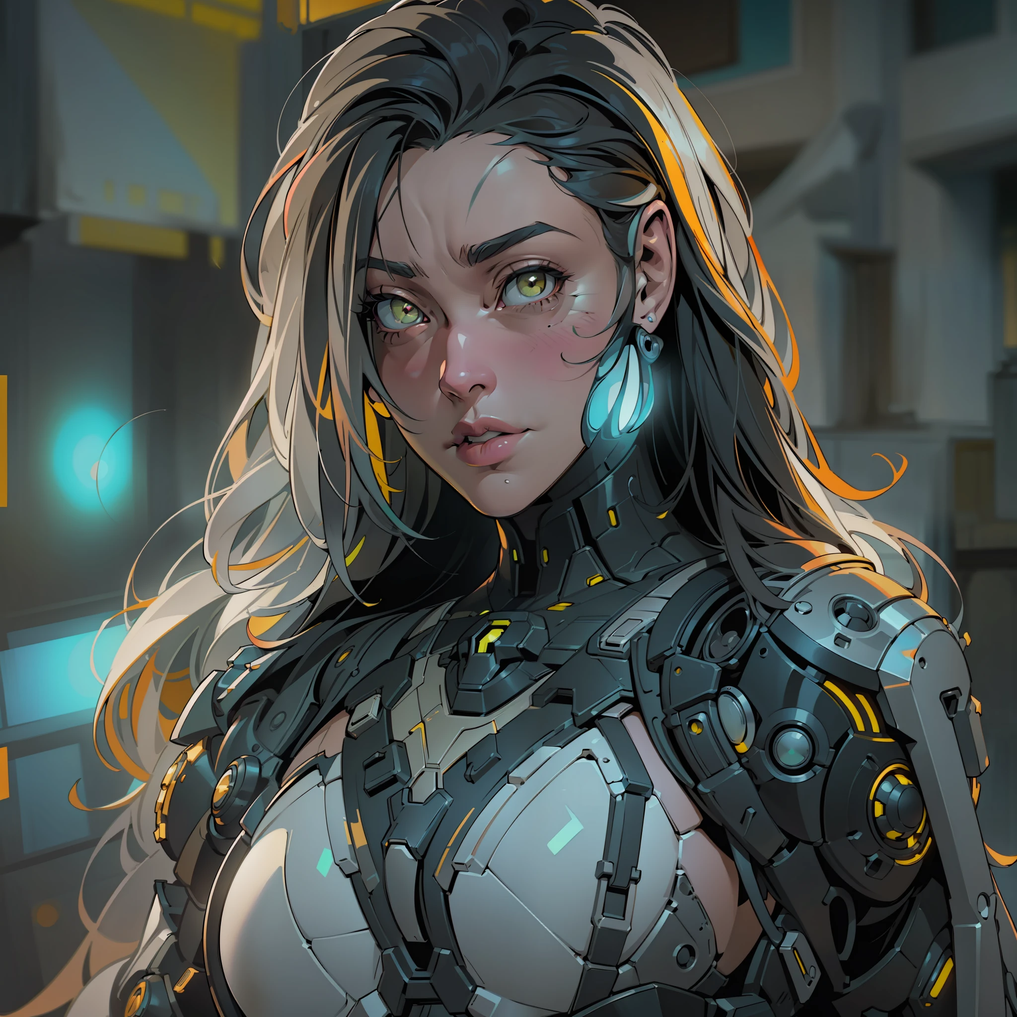 (estilo cômico), (arte de linha colorida:1.5), ((melhor qualidade)), ((obra de arte)), (detalhado:1.4), 3D, uma imagem de uma linda mulher cyberpunk,HDR (dinâmica de alto alcance),Rastreamento de raio,NVIDIA RTX,Super-resolução,Irreal 5,dispersão subterrânea,Texturização PBR,Pós-processamento,Filtragem anisotrópica,Profundidade de campo,Máxima clareza e nitidez,Texturas multicamadas,Mapas Albedo e Especulares,Sombreamento de superfície,Simulação precisa da interação luz-material,Proporções perfeitas,renderização de octanagem,iluminação em dois tons,Grande abertura,ISO baixo,Balanço de branco,regra dos terços,8K CRU, (realista:1.3), (adulto maduro:1.5),