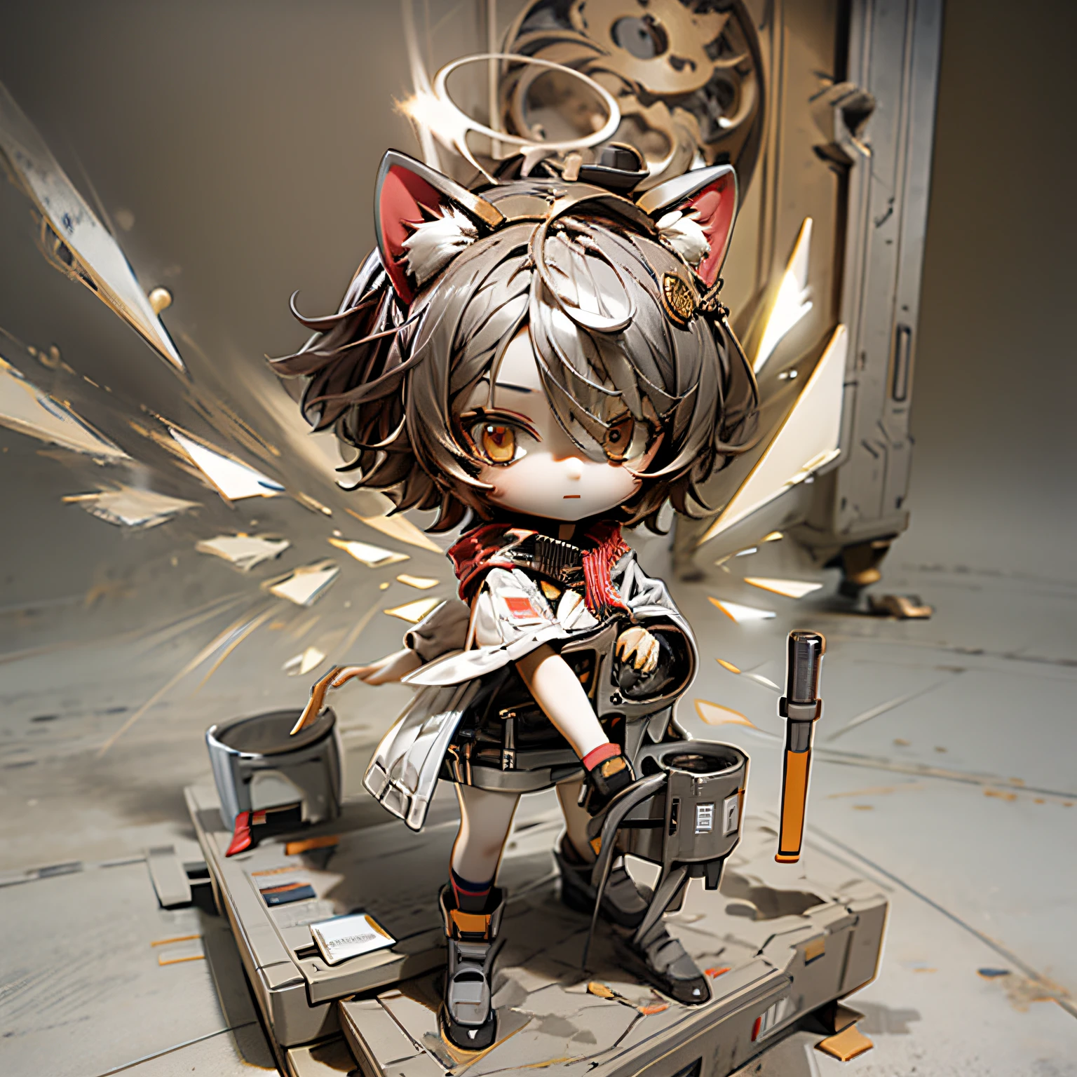 blink, chibi, Complete broker, Mega Mini, The body is steel........................................., Metal., The legs are steel........................................., Metal., My favorite cat ears, The wings are steel........................................., Metal., The gun is metal steel..........................................