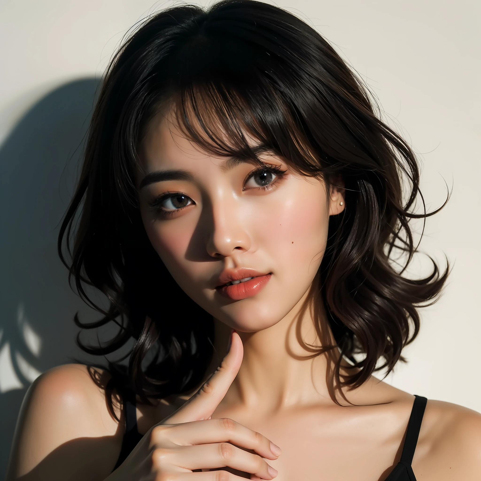 asian, people, and girl image  Korean short hair, Girl short hair, Asian  short hair