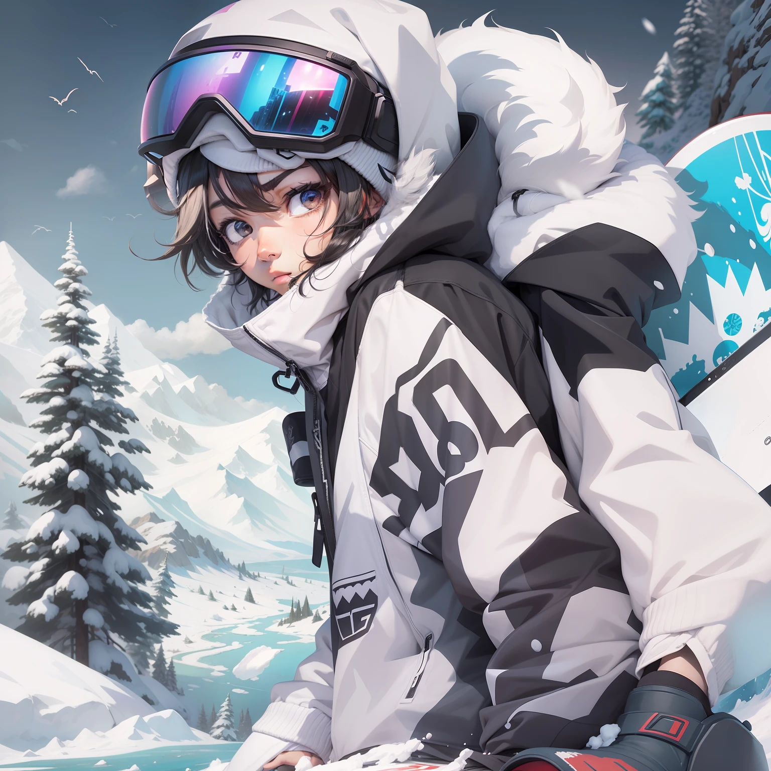 ArtStation - 237 | 4K Snowboarding Outfit Designs V1 reference now in shop!