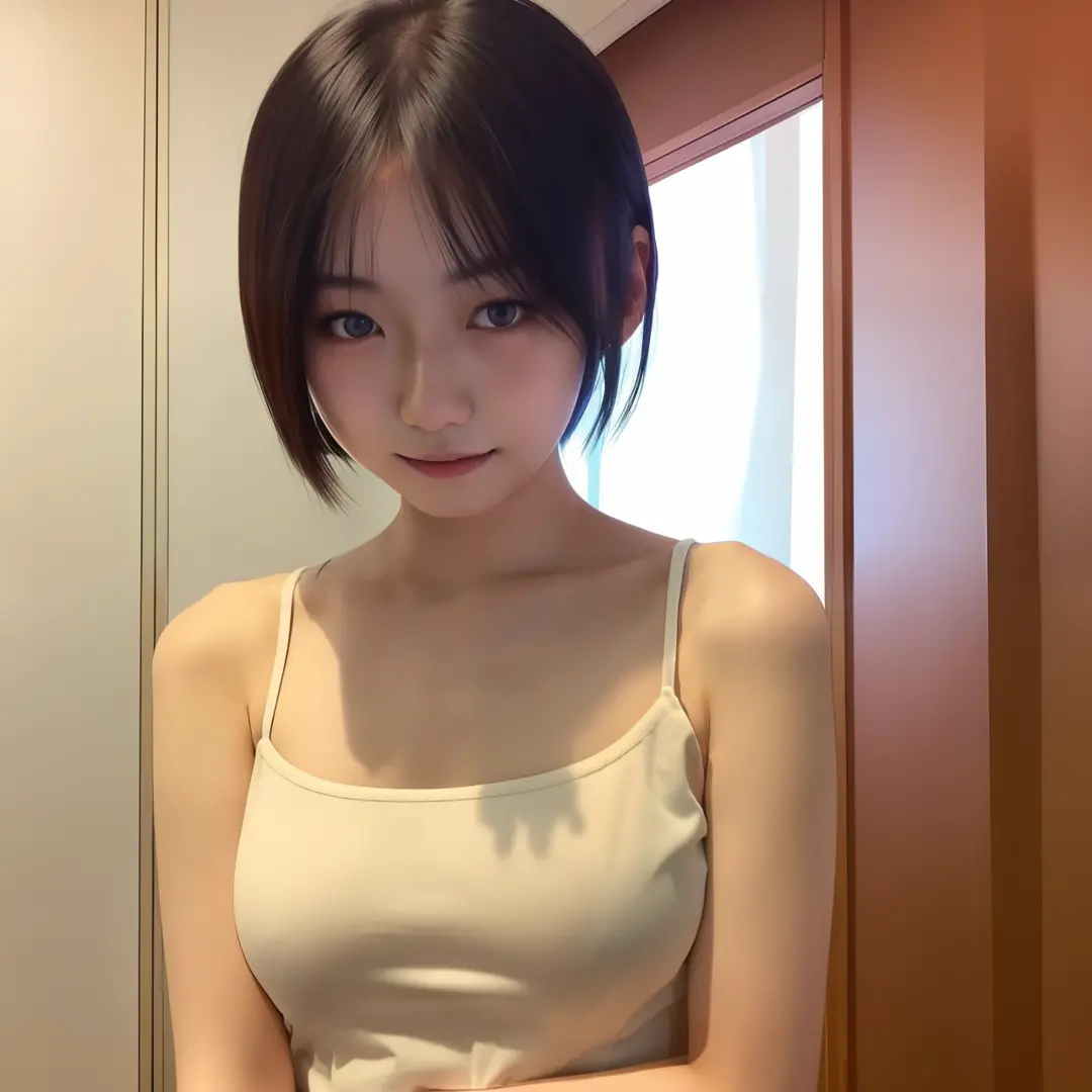 1girl, chinese girl, 21 years old, solo, behind arms, 3/4 shot, young sexy gravure idol, young beautiful gravure idol, reality, ...