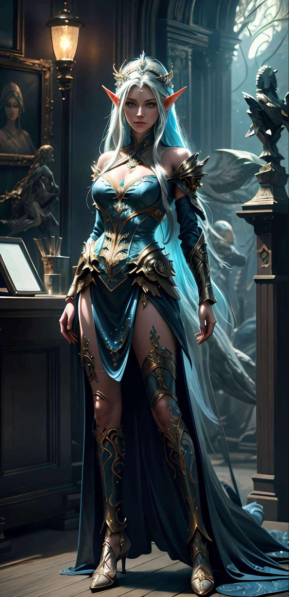 (best quality: 1.1), (masterpiece: 1.1), detailed, perfect anatomy, a closeup of a woman with gorgeous brown eyes face in a costume with a dragon on her shoulder, costume costume, cinematic goddess body shot, majestic full-body angel, elegant cinematic pose, hyperdetailed full-body shot, hyper-detailed fantasy character, full-body image,  as a mystical valkyrie, detailed full body, beautiful and elegant elf queen, unreal render engine + a goddess, moody lighting, brightness, mysterious, mystical, magical, rim lighting, vibrant, psychedelic, colorful, intricate, elegant, sharp focus, highly detailed, digital painting, conceptual art, matte, masterpiece, hyper detailed ultra sharp, vibrant aesthetic,  colorful, psychedelic, ornate, intricate, digital painting,  concept art, smooth, sharp focus, illustration, beautiful female,