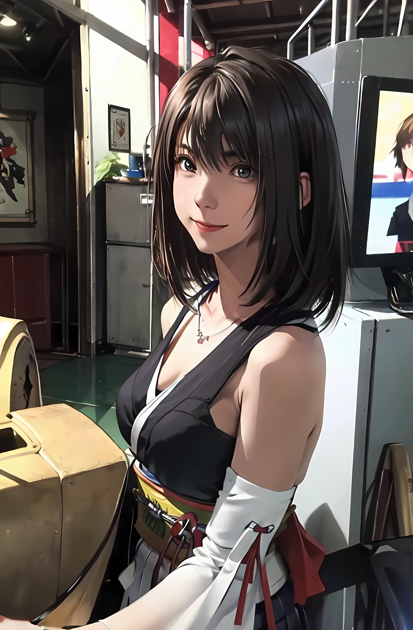 スタジアムにいるゴミ箱と男性と一緒にいるアニメキャラクター, rings asuka iwakura station game, makoto shinka, レッドラインアニメ映画のスタイル, 今日の注目アニメはまだ, テレビアニメより, アニメキーアート, 福音書のイラスト, ガールズフロントライン CG, ガールズフロントラインユニバース, 細かいディテール. 少女前線, アニメキービジュアルコンセプトアート, きめの細かい肌、シャープなフォーカス、(映画のような照明)、柔らかな照明、ダイナミックアングル、(顔の詳細:1.2)、大きな豊かな胸、(フォトリアリスティック)、(生写真、最高品質、傑作:1.2)、超詳細な、超高解像度、(リアルで写実的な写真:1.37)、ポートレート、高解像度RAWカラー写真、プロの写真撮影、非常に繊細で美しい、非常に詳細な、8K画像壁紙、驚くべき、細かく詳細に、ファイルサイズが大きい、美しく細かい目、二重まぶた、ダイナミックライティング、非常に詳細な美しい女の子、、1人の少女、(18歳:1.2)、リアルなボディ、小柄、白い肌、輝く肌、良い体型、自然な顔、(恥ずかしい、内気な、笑い:1.2)、、視聴者を見てください:1.2、(横臥位、顔フォーカス、カウボーイショット:1.2)、(ダイナミックポーズ:1.2) 、1人の少女, ソロ, 宝石, 取り外し可能なスリーブ, ネックレス, 青いビーズのイヤリング, 袴スカートポット、 超高解像度、絵、フォトリアリスティック、非常に詳細な、詳細な顔、かわいい女性ソロ、王宮、 中くらいの胸、(傑作、高品質)、視聴者を見て、ゴージャスな女神、ボブカット、 魅力的で、魅力的で、夢のような、王家のマント、((厚い前髪))、足を組んで座る、((美しい肌))、(セクシーなポーズ)