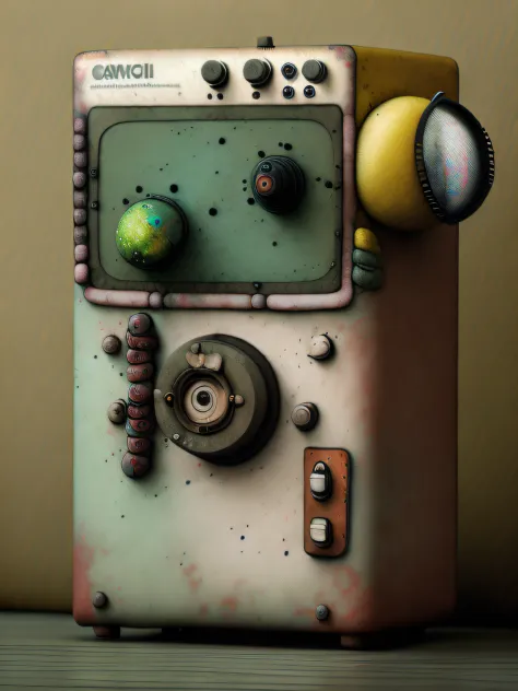 telefono movil , colores de tierra, punk, feliz, optimista, Don Hertzfeldt, El Bosco, Gabriel Pacheco