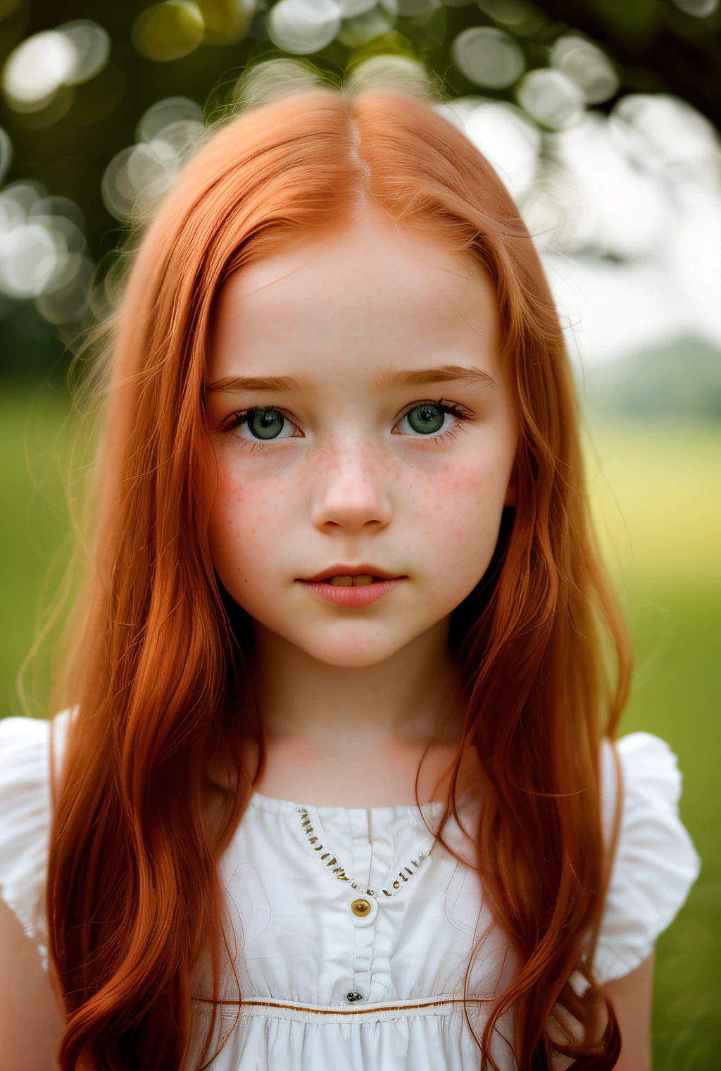 HD photo, best quality, hyperrealistic, cinematic photo, innocent 20yo feminin of a  is extraordinarily beautiful with intense HARBOR red hair, close to insects such as butterflies and bees. (8k, epic composition, photorealistic, sharp focus), elaborate background, DSLR, intricate details, rule of thirds, inset biology