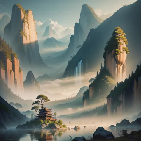 Chinese landscape painting