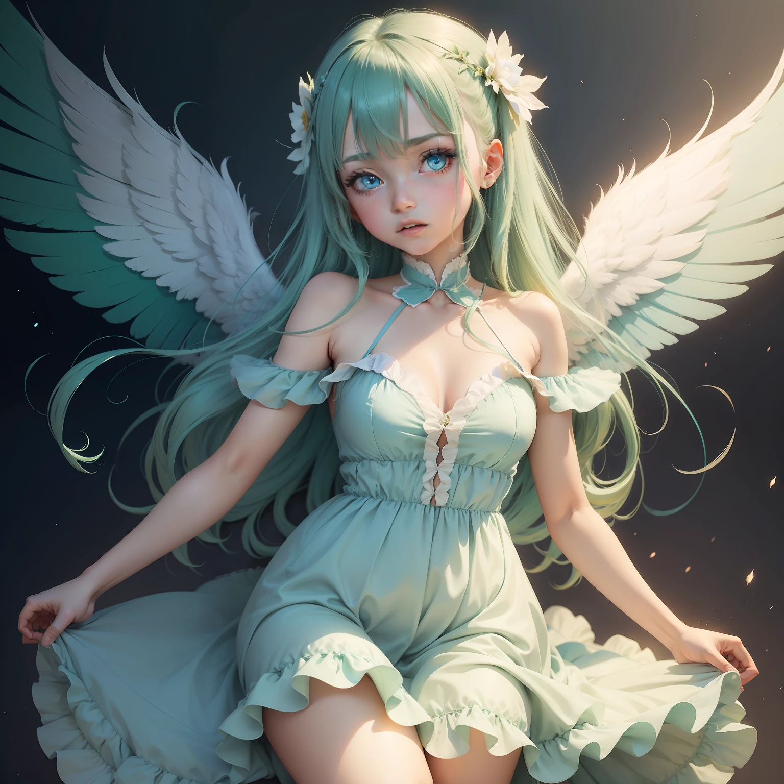 Anime Angel Girl Dress