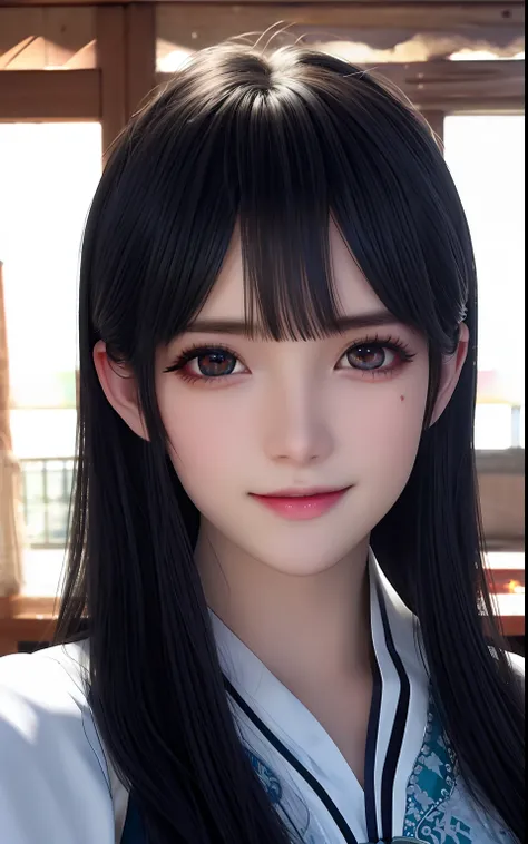 ulzzang -6500-v1.1, (Photorealsitic:1.4), animesque、anime styled、ssmile ...