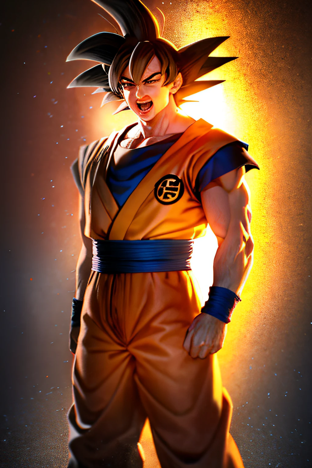 goku realistic