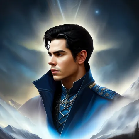 rompt: “In the mystical realm of Prythian, a captivating and enigmatic figure, Rhysand, the High Lord of the Night Court, beckons artists to portray his complex and alluring presence. Transport yourself into the world of Sarah J. Maas’ A Court of Thorns an...
