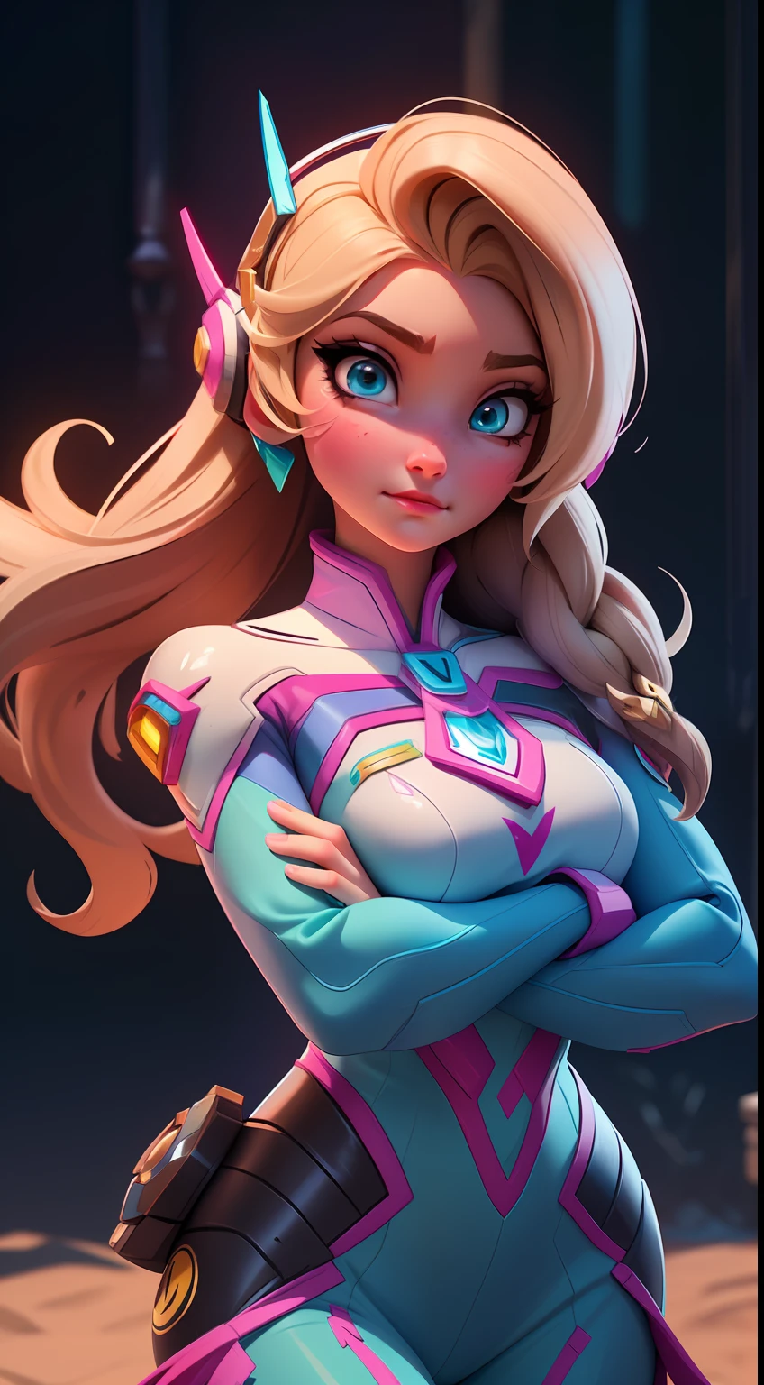 Elsa-D.va Fusion, Merging models, melting, D&#39;s clothes.va, 1girl, Beautiful, character, Woman, female, (master part:1.2), (best qualityer:1.2), (standing alone:1.2), ((struggling pose)), ((field of battle)), cinemactic, perfects eyes, perfect  skin, perfect lighting, sorrido, Lumiere, Farbe, texturized skin, detail, Beauthfull, wonder wonder wonder wonder wonder wonder wonder wonder wonder wonder wonder wonder wonder wonder wonder wonder wonder wonder wonder wonder wonder wonder wonder wonder wonder wonder wonder wonder wonder wonder wonder wonder, ultra detali, face perfect