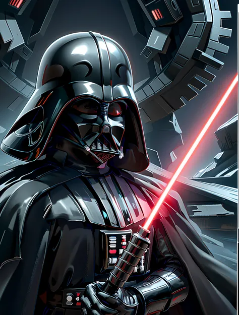 Illustrative image of Darth vader - SeaArt AI