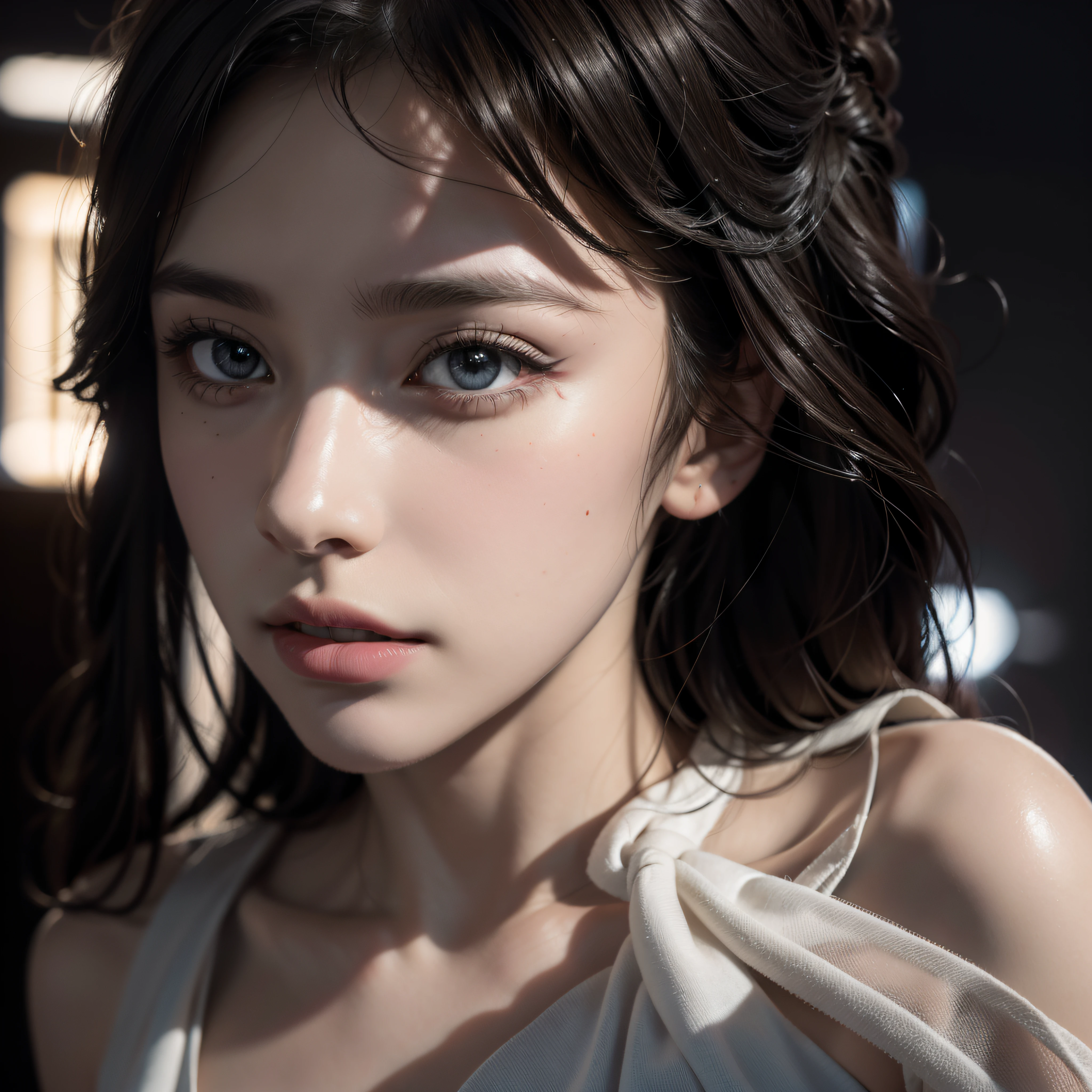 (RAW 照片, 超高清, HDR, 8千, 最好的质量, artstation 上的热门, 杰作, photo实际的), 超高品质, 超高分辨率olution, 超高清, 3D 镜头, 杰作, photo实际的 detail, 动态角度, 最好的质量, 镜头光晕, 一位非常美丽、最有魅力、超级令人向往的诱惑者超级模特的各种独奏姿势, 完美无瑕 skin, 整个身体比例完美, 完美比例的解剖结构, 完美无瑕 anatomy and portions of body, 完美的身体和头部尺寸, 双眼皮, 眼睑浮肿, 美丽细致的眼睛, 睫毛, 淡光泽唇彩, 全身, 破洞透视背心, 破裙子, 升华揭示, 揭开揭示, most 实际的, 无胸罩, 完美无瑕, (8千, RAW 照片, 最好的质量, 杰作:1.2), (实际的, photo-实际的:1.37), 辛烷值渲染, 超高分辨率, 极其详细 , 专业照明, 光子映射, 光能传递, 基于物理的渲染, 虚幻引擎5, (((实际的))) 佳能 5d, 杰作, 最好的质量, 4K, 8千, 16千, 超高分辨率, hdr 中的原始照片, 清晰聚焦, hyper 实际的, 栩栩如生的纹理, 复杂的面孔, 复杂的眼睛, 高对比度, 次表面散射, f2, 景深, 胶片颗粒,超高品质, 超高分辨率olution 超高清, 3D 镜头, 杰作 photo实际的 detail,