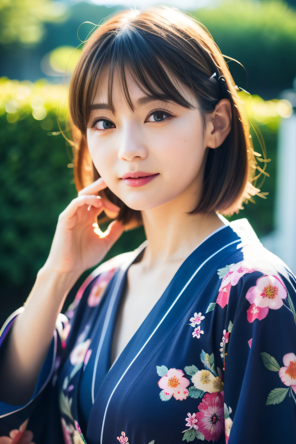 Close up photo of a girl、shorth hair、blonde  hair、Wearing a kimono、Hot spring in the background、Natural hot springs
Highest Quality、realisitic、Photorealsitic、(intricate detailes:1.2)、(delicate detail)、(ciinematic light、best quality backlight)、Clear Line、foco nítido、Lifelike face、Detailed face
Unity 8K Wallpapers、超A high resolution、(Photorealsitic:1.4)、looking at the viewers、full body Esbian、matsuri、In the street、long、A dark-haired、Japan floral yukata