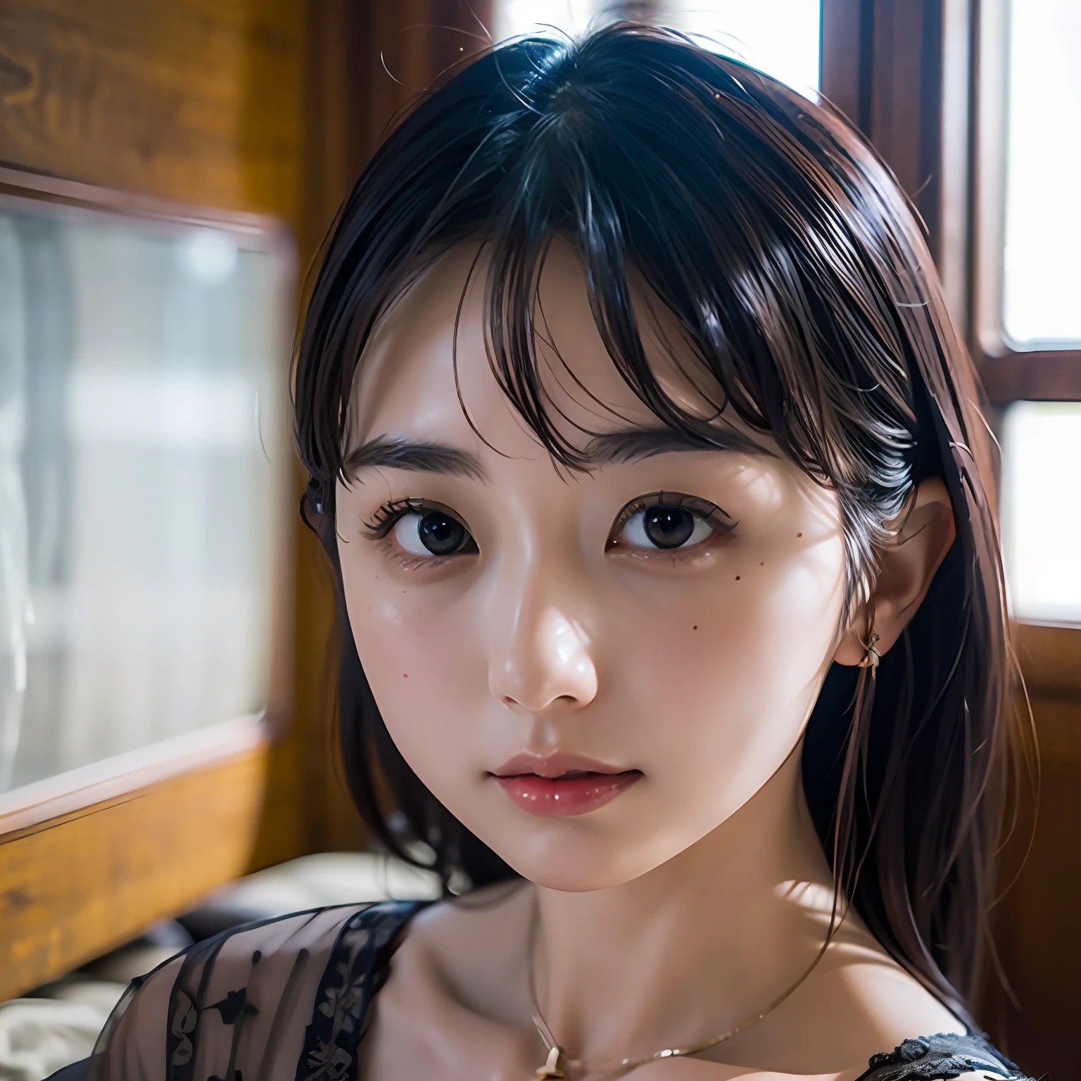 a photo portrait of kurita__emi, (intricate details:0.8), (hdr, hyperdetailed:1.2)