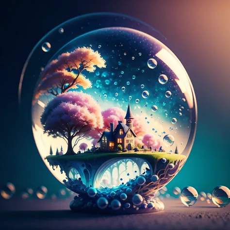 Bubble Kingdom Art，Modify