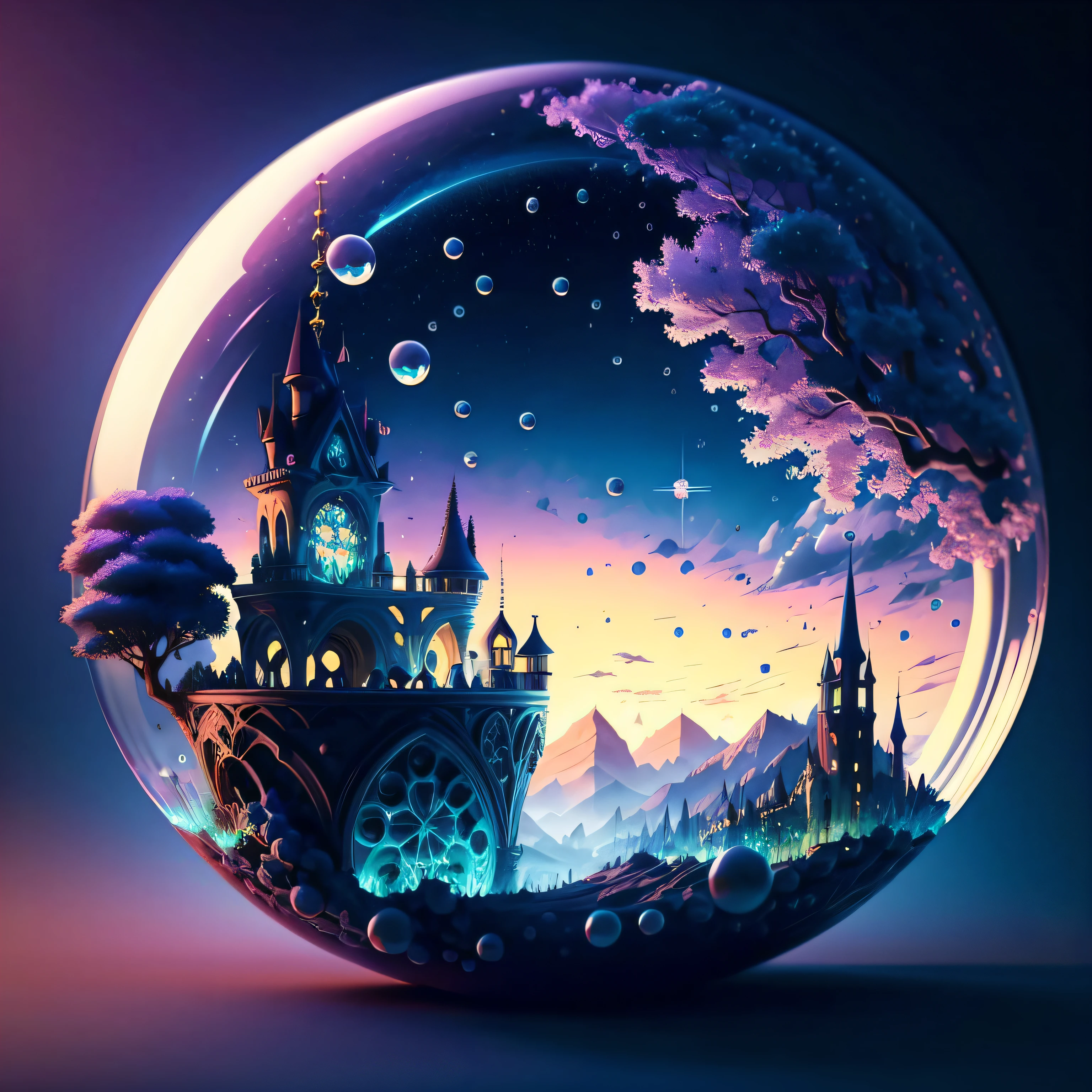 Arte del Reino de las Burbujas，Modificar