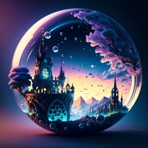 Bubble Kingdom Art，Modify