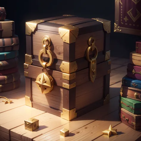 Fantasy Treasure Box Rewards Unknown High Quality Boutique Game Items