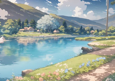 Anime Scenery Wallpaper for Walls - Magic Decor ®