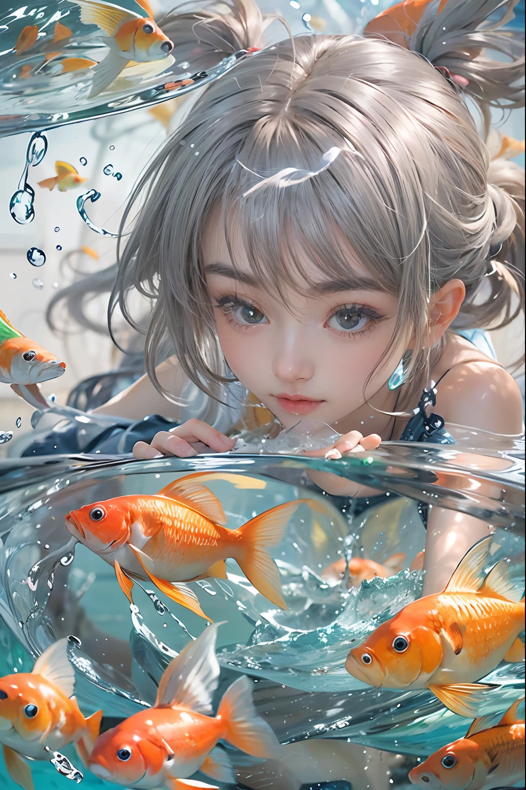 AI Art: Fish Girl - Test 12 by @user-1570871961801397031