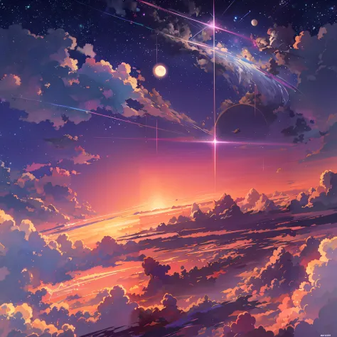 Image result for anime sky | Paesaggi, Sfondi, Paesaggi anime