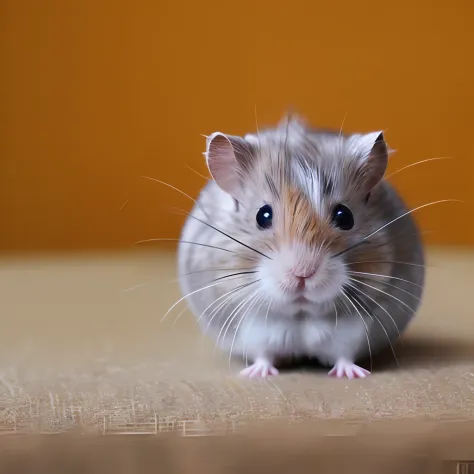 Gray hamster。Has a small。 --auto --s2