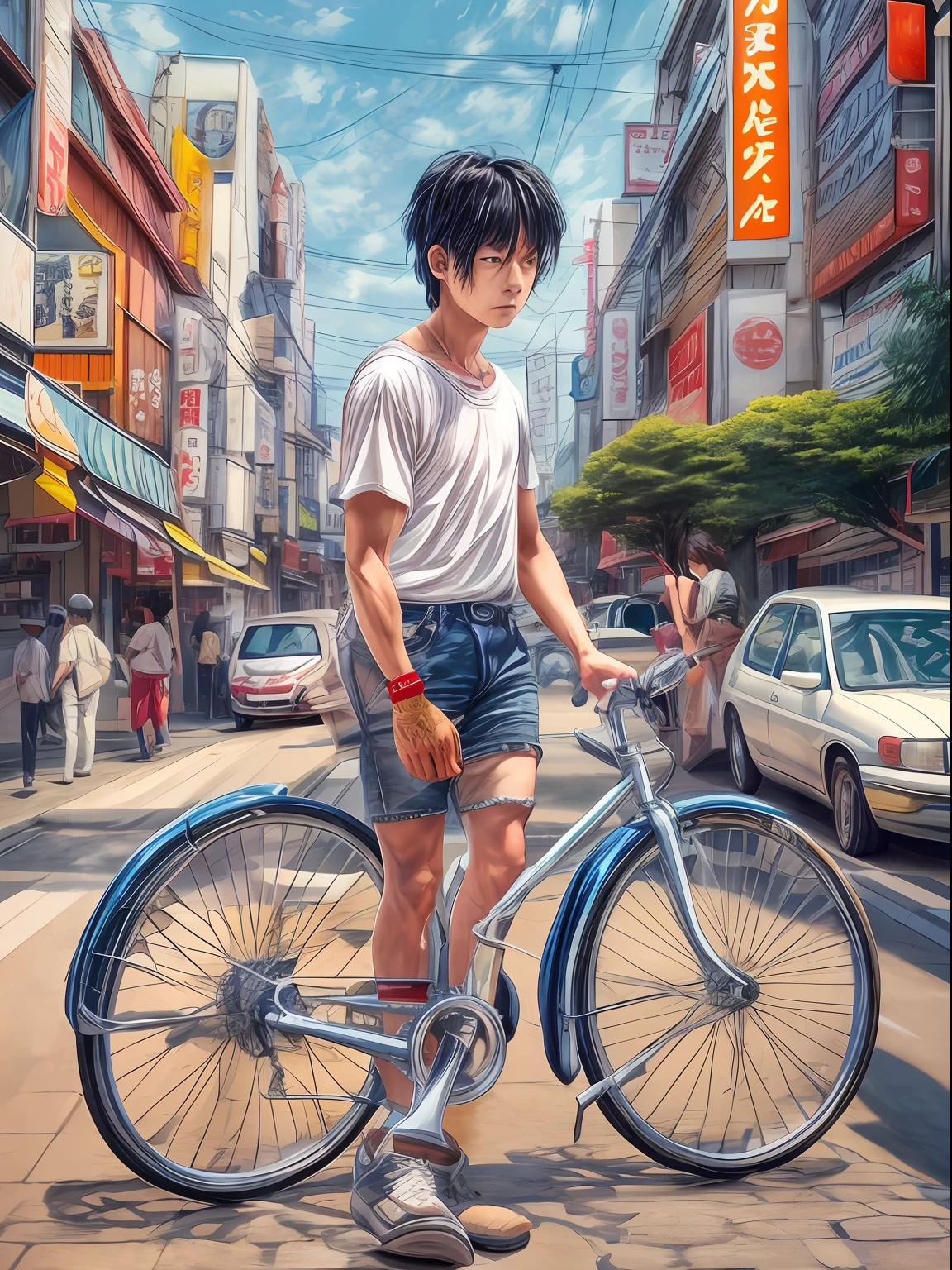 Asuka Bicycle 4k Wallpaper,HD Anime Wallpapers,4k  Wallpapers,Images,Backgrounds,Photos and Pictures