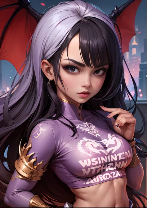 a cartoon image of a woman with a dragon on her chest, artgerm extremamente detalhado, estilo ivan talavera e artgerm, quadrinho...