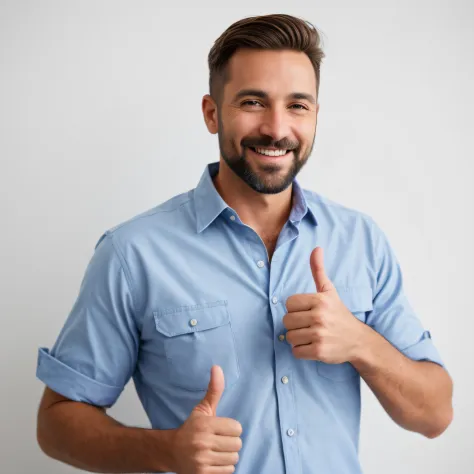 A full length photo of a smiling electrician in his 30s Llevar