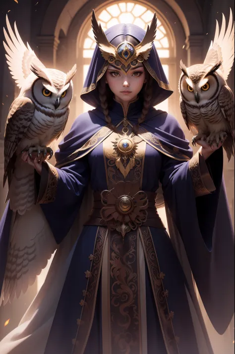 The Owl is a mysterious leader of a legion of spirits, whose identity is passed from person to person. Each title holder takes o...