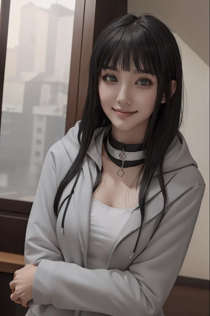 beautiful, masterpiece, best quality, extremely detailed face, perfect lighting, 1girl, hinata, hyuuga hinata, bangs, empty_eyes...