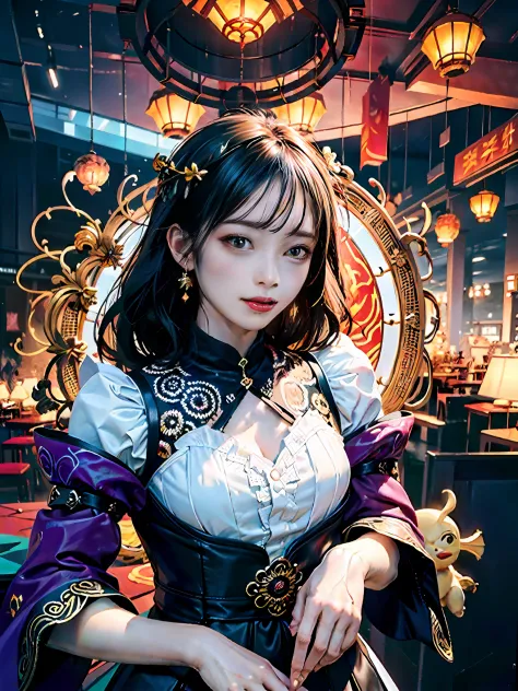 (realisticity: 1.2), best quality, 1girl, official art, unity 8k wallpaper, ultra detailed, beautiful and aesthetic, masterpiece...