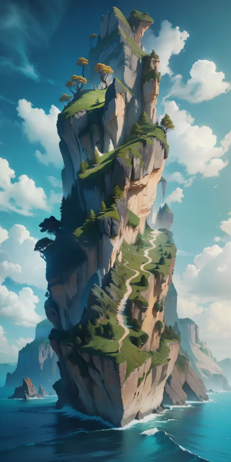 Incredible cliff