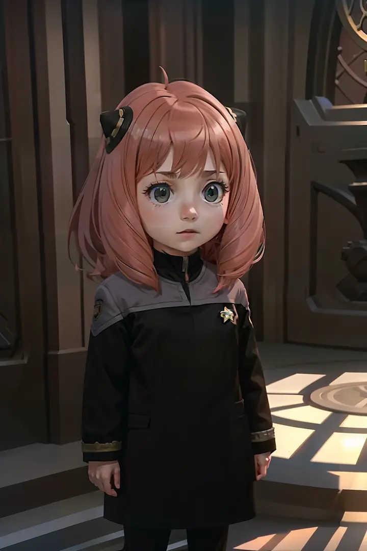 child, anime, (Anya\(SPYXFamily\)) ds9st uniform