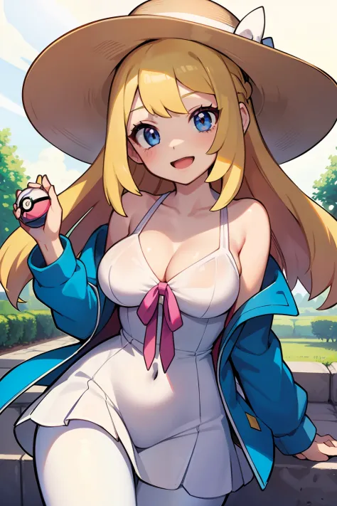 masterpiece, best quality, 8k, bust art of a cute anime couple
{1girl, c-cup breasts, shoulder length pink hair, (dark blue eyes), (white sun hat with pink ribbon), (light blue long sleeve shirt), (white sundress), park scenery, cute face, beautiful smile,...