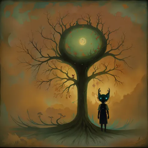 by Andy Kehoe, otherworldly, fantasy, a male god, solo