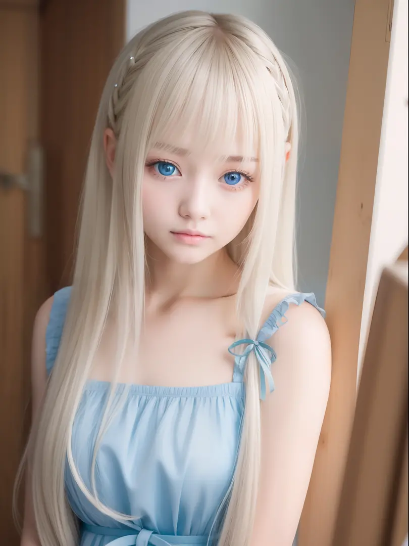 bright expression、photorealisim、top-quality、超A high resolution、a picture、Photo of an exquisitely beautiful Nordic-born girl、Extr...